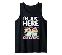 I'm Just Here for The Cupcakes Dessert Pastry Baking Lover Tank Top