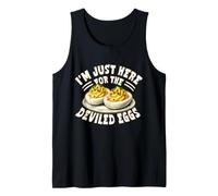I'm Just Here for The Deviled Eggs Happy Thanksgiving Food Tank Top