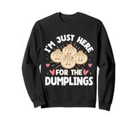 I'm Just Here For The Dumplings Kawaii Foodie Sweatshirt