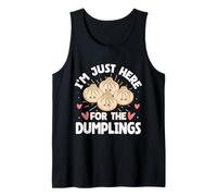 I'm Just Here for The Dumplings Kawaii Foodie Tank Top