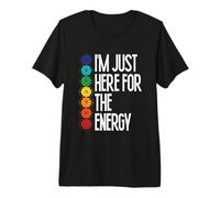 I'm Just Here for The Energy Chakra Yoga Meditation Premium T-Shirt