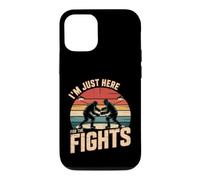 I'm Just Here For The Fights Hockey Fan Banter - Case for iPhone 12/12 Pro