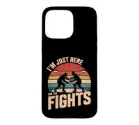 I'm Just Here For The Fights Hockey Fan Banter - Case for iPhone 15 Pro Max