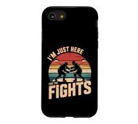 I'm Just Here For The Fights Hockey Fan Banter - Case for iPhone SE (2020) / 7/8