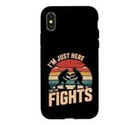 I'm Just Here For The Fights Hockey Fan Banter - Case for iPhone X/XS