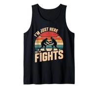 I'm Just Here for The Fights Hockey Fan Banter - Tank Top