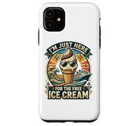 I'm Just Here for The Free Ice Cream Funny Cruise 2026 Case for iPhone 11