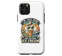 I'm Just Here for The Free Ice Cream Funny Cruise 2026 Case for iPhone 11 Pro