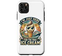 I'm Just Here for The Free Ice Cream Funny Cruise 2026 Case for iPhone 11 Pro Max