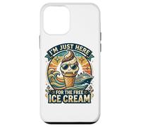 I'm Just Here for The Free Ice Cream Funny Cruise 2026 Case for iPhone 12 mini