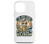 I'm Just Here for The Free Ice Cream Funny Cruise 2026 Case for iPhone 13 Pro Max