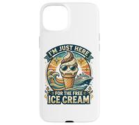 I'm Just Here for The Free Ice Cream Funny Cruise 2026 Case for iPhone 15 Plus