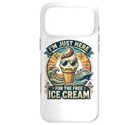 I'm Just Here for The Free Ice Cream Funny Cruise 2026 Case for iPhone 17 Pro Max