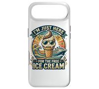 I'm Just Here for The Free Ice Cream Funny Cruise 2026 Case for iPhone Air