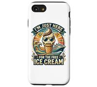 I'm Just Here for The Free Ice Cream Funny Cruise 2026 Case for iPhone SE (2020) / 7/8