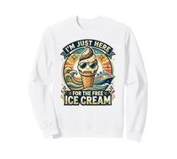 I'm Just Here for The Free Ice Cream Funny Cruise 2026 Sweatshirt