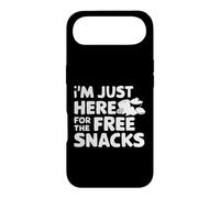 I'm Just Here for the Free Snacks Funny Party Food Case for iPhone Air