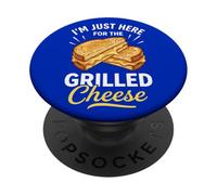 I'm Just Here For The Grilled Cheese Sandwich PopSockets Adhesive PopGrip