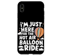 I'm Just Here for the Hot Air Balloon Ride Case for iPhone XS Max