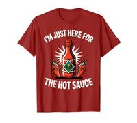 I'm Just Here for The Hot Sauce Spicy Food Lover T-Shirt
