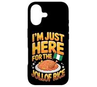I'm Just Here For The Jollof Rice Nigerian Food Case for iPhone 17