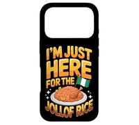 I'm Just Here For The Jollof Rice Nigerian Food Case for iPhone 17 Pro