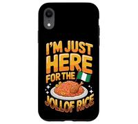 I'm Just Here For The Jollof Rice Nigerian Food Case for iPhone XR
