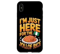 I'm Just Here For The Jollof Rice Nigerian Food Case for iPhone XS Max