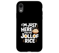 Im Just Here for the Jollof Rice West African Nigeria Recipe Case for iPhone XR