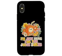 I'm Just Here For The Juice Boxes Soccer Parent Case for iPhone X/XS
