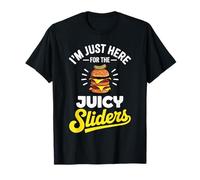I'm Just Here for The Juicy Sliders Burger Foodie T-Shirt