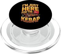 I'm Just Here For The Kebap Turkish Food Lover PopSockets PopGrip for MagSafe
