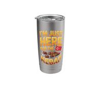 I'm Just Here for The Kebap Turkish Food Lover Stainless Steel Insulated Tumbler