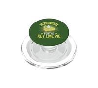 I'm Just Here For The Key Lime Pie Vintage Pastry Lover PopSockets PopGrip for MagSafe