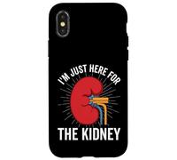 I'm Just Here for the Kidney - Organ Transplant Surgery Case for iPhone X/XS