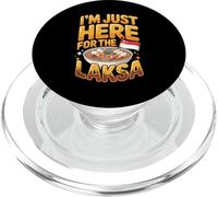 I'm Just Here For The Laksa Singapore Noodles PopSockets PopGrip for MagSafe