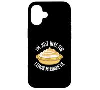 Im Just Here For The Lemon Meringue Pie Case for iPhone 16