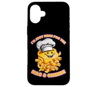 I'm Just Here For The Mac And Cheese - Funny Macaroni Lover Case for iPhone 16 Plus