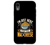 I'm Just Here For The Mac And Cheese Macaroni Food Lover Case for iPhone XR