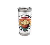 I'm Just Here for The Mashed Potatoes Stainless Steel Insulated Tumbler