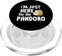 I'm Just Here for the Pandoro Italian Christmas Cake PopSockets PopGrip for MagSafe