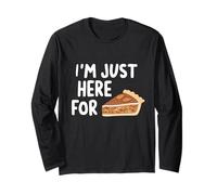 I'm Just Here for The Pecan Pie Southern Dessert Recipe Long Sleeve T-Shirt