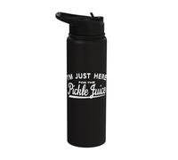 I'm Just Here for The Pickle Juice Stainless Steel Insulated Water Bottle