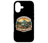 I'm Just Here For The Pics Photographer Influencer Hiker Fun Case for iPhone 17