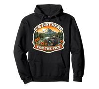 I'm Just Here For The Pics Photographer Influencer Hiker Fun Pullover Hoodie