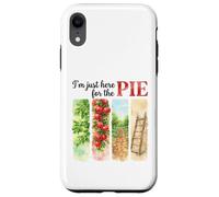 I'm Just Here for the Pie Apple Picking Watercolor Case for iPhone XR