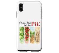 I'm Just Here for the Pie Apple Picking Watercolor Case for iPhone XS Max
