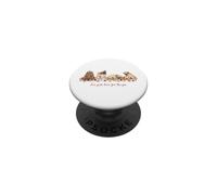 I'm Just Here For The Pie Funny Pug Dogs Fall PopSockets Adhesive PopGrip