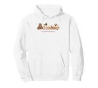 I'm Just Here For The Pie Funny Pug Dogs Fall Pullover Hoodie