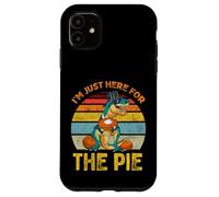 I'm Just Here for the Pie Funny Thanksgiving Boys Girls Kids Case for iPhone 11